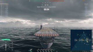 Отличный бой на японском авианосце Хирю - Hiryu - World Of Warships