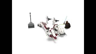 LEGO Star Wars 75378 L’évasion en Speeder BARC - 360