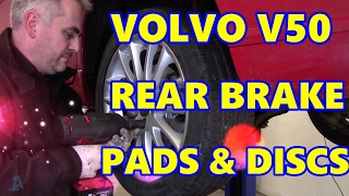 Volvo V50 Rear Brake Pads & Discs (Rotors)