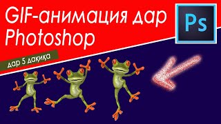 Сохтани анимация дар Photoshop. Создание анимации в Photoshop.