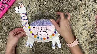 DIY Llama LLove Greeting Card