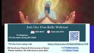 FREE REIKI HEALING WEBINAR