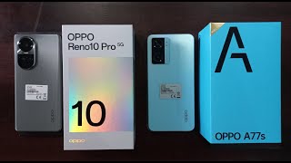 OPPO Reno10 Pro 5G and OPPO A77s 4G