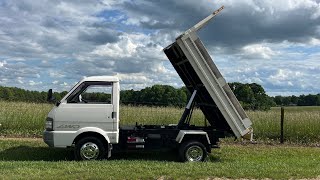 Mazda Bongo Brawny 4x4 A/C Diesel Dump for Benjamin in LA￼