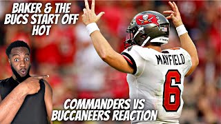 Reaction To Washington Commanders vs Tampa Bay Buccaneers Game Highlights | 2024 NFL Season