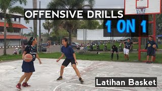 1 on 1 Offensive Drills - Latihan Basket 1 lawan 1