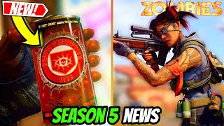 *NEW* PERK COMING TO ZOMBIES, NEW OUTBREAK MAP, FIELD UPGRADE AND MORE (Cold War Season 5 News)