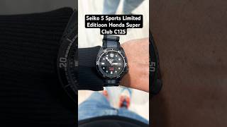 Seiko 5 Sports SRPJ75K1 SKX Style Limited Edition Honda Super Cub C125 | Limited to 5,000 pieces