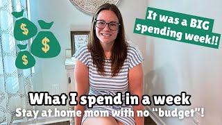 What I spend in a week as a SAHM IN SUMMER | YIKES!! vlog Style