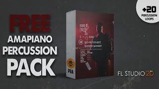 [20+ FREE] Amapiano Percussion Loop Pack 2024🏮 | Tyler ICU, Shakes & Les | 20k Special 🎹 | PBA