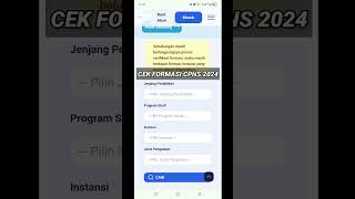 CEK FORMASI CPNS 2024 SUDAH BISA DI AKSES