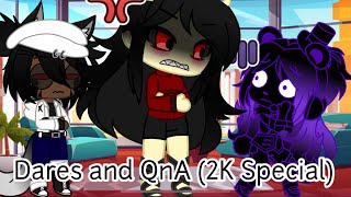 Dares and QnA (2K Sub Special) | Gacha Club