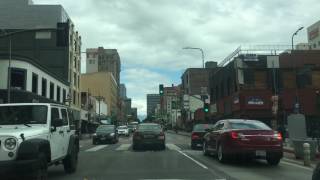 Downtown Los Angeles to Chinatown, on Broadway Blvd