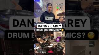 Danny Carey Drum Ergonomics🧐Pros and Cons 🥁#drums #dannycarey #tool