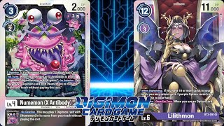 Digimon Card Game Gameplay - Numemon vs Millith- BT15