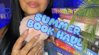 ASMR Summer Book Haul 🌊🌴👙