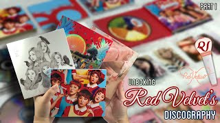 Kpop Haul Unboxing - Red Velvet Discography: Part I 💗