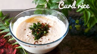 curd rice recipe | curd rice making | curd rice for weight loss | curd rice benefits