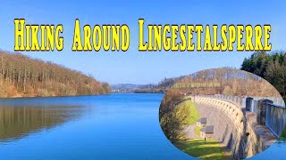 HIKING AROUND LINGESETALSPERRE, GERMANY (2021) || LINGESE DAM || HIKING DI SEKITAR EMPANGAN LINGESE