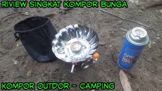 Kompor Camping Anti Badai ‼ Riview Dan Cara Pemasangan gas Kompor Anti badai