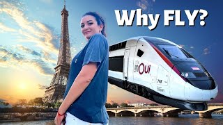 6hrs on the best High Speed Train to Paris - Review inOUI 4K