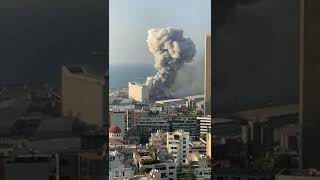 EXPLOSÃO EM BEIRUT LIBANO.