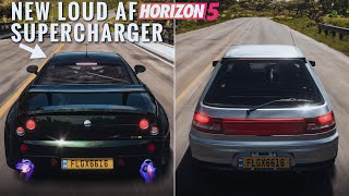 Forza Horizon 5 | A 4 Rotor Mazda 323 & a Supercharged MG XPOWER Gameplay +Weekly Tuning Setups!