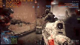 Battlefield 4 Multiplayer - G4560|1050Ti - 1080p - Low/Med/High/Ultra - Real Fps Test