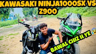 Kawasaki ninja1000sx VS Z900 😱 konsi bike loud h ? ||#kawasaki