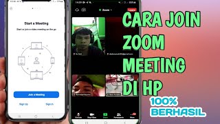 CARA JOIN ZOOM MEETING DI HP|GABUNG ZOOM MEETING DI HP|