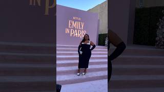 I GOT TO ATTEND THE EMILY IN PARIS PREMIERE!! Here’s a glimpse in the ultra chic night! #redcarpet