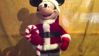 Disney Santa's Best Mickey Mouse Motionette