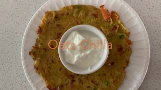 Oats chilla