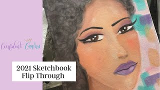 2021 Sketchbook Flip Through