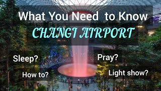 SG Vlog #5 Everything about JEWEL Changi Airport Singapore | Jam Operasional, Tidur, Sholat, Toilet