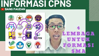 Formasi CPNS untuk lulusan SMA