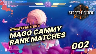 SF6 → Mago (Cammy) Ranked Matches #002