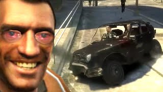 لعبنا مود كل سيارات GTA 4 سرعتها 999,999,999 (صارت كوارث ) 😂!