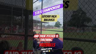 Lutcher Lady Bulldogs State Championship Game. Opponent is pitching Rockets #lhsaa #softball