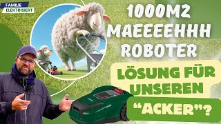 #Parkside 1000m2 MähRoboter - Der Richtige für unseren "Acker"'?