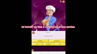 playing Akinator