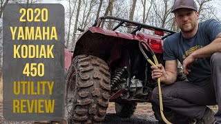 Log Pulls with the 2020 Yamaha Kodiak 450 | Utility Review