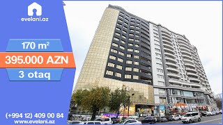 Yasamal rayonunda 3 otaqli 170m², 395.000 AZN, Yeni Tikili, Emlak sahibi /Elnur m - (050) 587-10-64