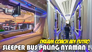 NAIK BUS INI DIJAMIN NAGIH ! BERASA DI HOTEL KAPSUL BENERAN | Review Dream Coach AdiPutro #giias2022