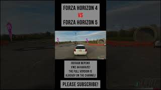 #SHORTS Forza Horizon 5 vs Forza Horizon 4 exhaust sounds (Honda Civic Type R 1997)