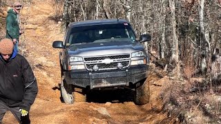 Hot Springs Badge of Honor trails in a Silverado?