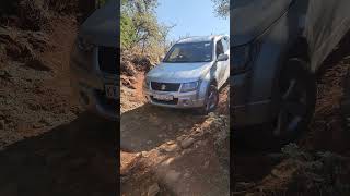 3 Provinces Grand Vitara off roading 4x4 technical downhill #offroad #offroading #adventure #shorts