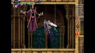 Soma Vs. Death (Grim Reaper) Castlevania Dawn of Sorrow Boss Fight [CRT Filter] [Retroarch]