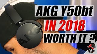 AKG Y50bt Bluetooth Headphones in 2018- My Experience