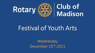 December 15, 2021 Festival of Youth Arts